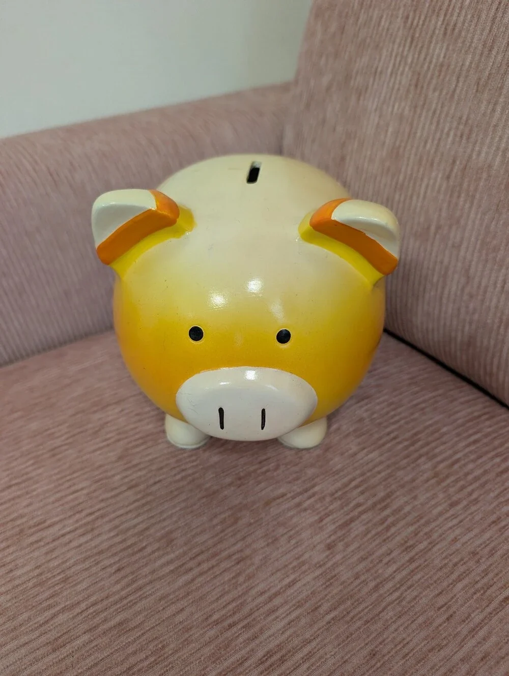 Target Yellow Ceramic Piggy Bank